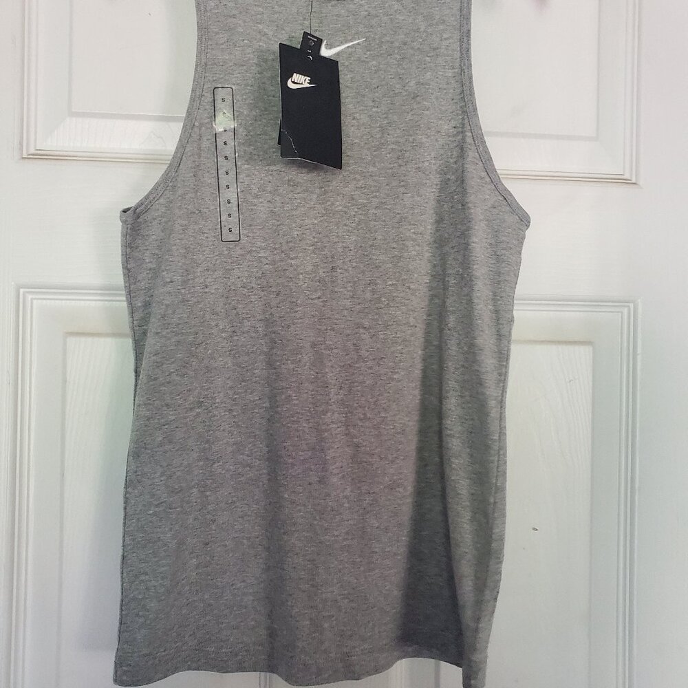 NWT Nike Women's Sportswear Essential Ribbed Tank Top, Size Small - Picture 4 of 4